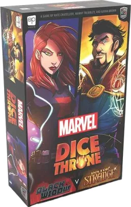 Dice Throne Marvel Black Widow & Doctor Strange